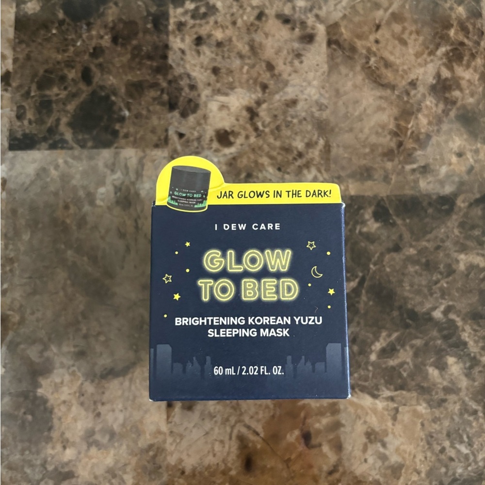 I Dew Care "Glow to Bed" Brightening Sleeping Mask 2.02 fl oz Skincare Face New